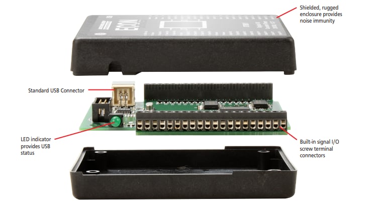 Digilent MCC DT9816-S Simultaneous USB DAQ Device